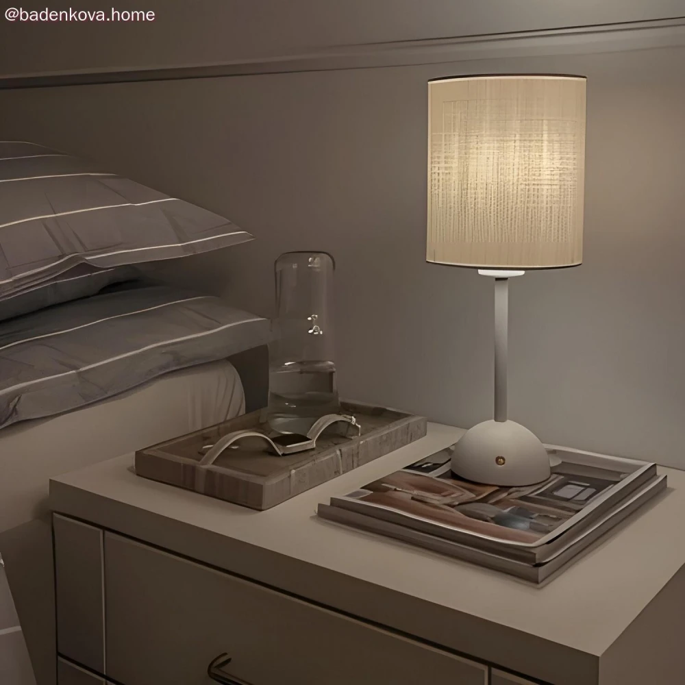 Φορητό Eπαναφορτιζόμενο Φωτιστικό Cabless12 με Λαμπτήρα A60 Συμβατό με Καπέλο - Λευκό - Creative Cables