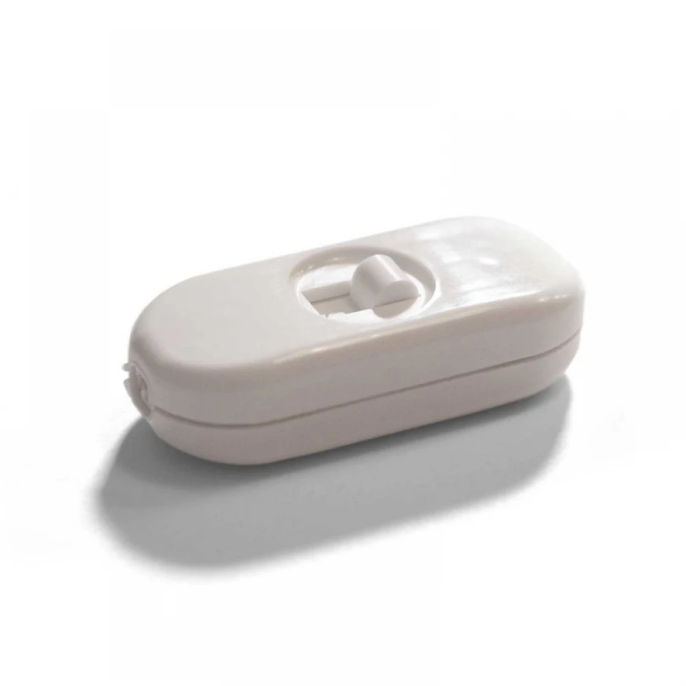 Διακόπτης Λευκός Ή Μαύρος Μονοπολικός by Achille Castiglioni - Creative Cables