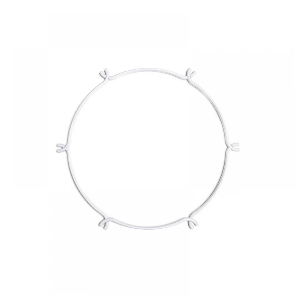 Cage Κύκλος - Κατασκευή για φωτιστικά Λευκή - Creative Cables