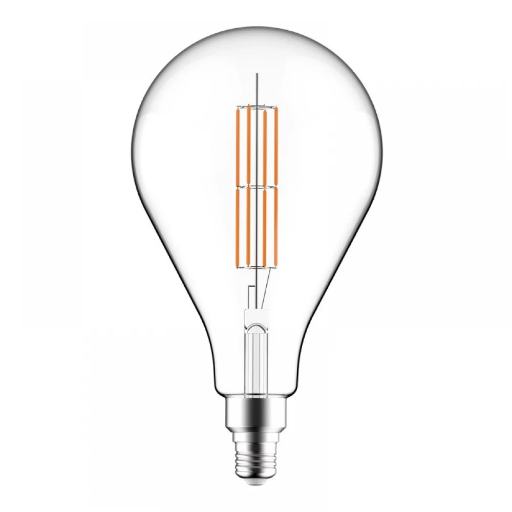 LED Λαμπτήρας Filament Διαφανής XXL A165 Διπλό Ίσιο Νήμα 11W E27 Dimmable 2700K - Creative Cables