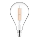 LED Λαμπτήρας Filament Διαφανής XXL A165 Διπλό Ίσιο Νήμα 11W E27 Dimmable 2700K - Creative Cables