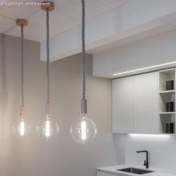 LED Λαμπτήρας Filament Διαφανής XXL Γλόμπος G200 Διπλό Ίσιο Νήμα 11W E27 Dimmable 2700K - Creative Cables