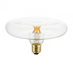 LED Λαμπτήρας Dash D170 Διαφανής, με Νήμα σχήματος Χ, Filament 6W E27 Dimmable 2700K - Creative Cables