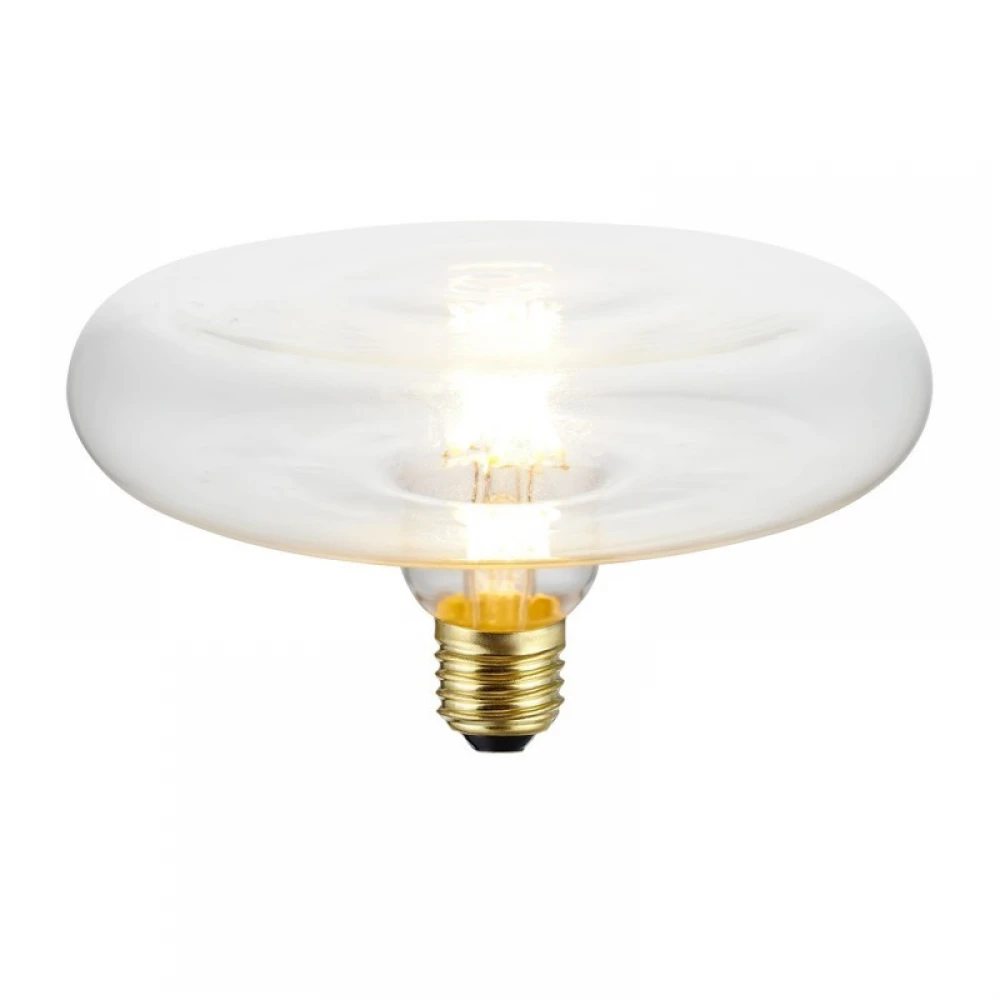 LED Λαμπτήρας Dash D170 Διαφανής, με Νήμα σχήματος Χ, Filament 6W E27 Dimmable 2700K - Creative Cables