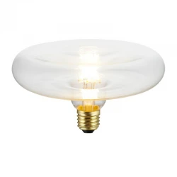 LED Λαμπτήρας Dash D170 Διαφανής, με Νήμα σχήματος Χ, Filament 6W E27 Dimmable 2700K - Creative Cables
