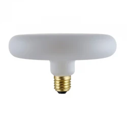 LED Λαμπτήρας Dash D170 Οπάλ Αμμοβολή, με Νήμα σχήματος Χ, Filament 6W E27 Dimmable 2700K - Creative Cables