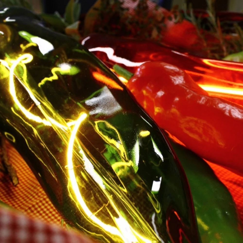 LED Λαμπτήρας Κόκκινη Πιπεριά, σειρά Kitchen, με Σπιράλ Νήμα Filament 3W E14 Dimmable 1000K - Creative Cables