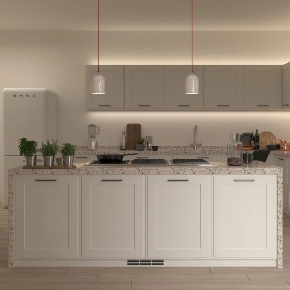 Bell XS Καμπάνα Κεραμική για κρεμαστό φωτιστικό, Made in Italy - Λευκό Γυαλιστερό - Creative Cables