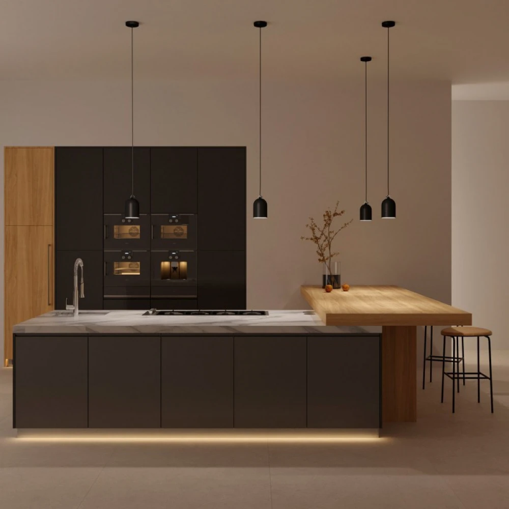 Bell XS Καμπάνα Κεραμική για κρεμαστό φωτιστικό, Made in Italy - Μαυροπίνακας - Λευκό - Creative Cables