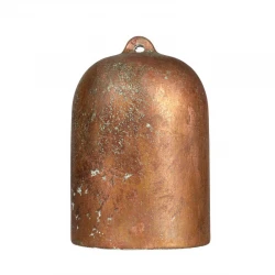 Bell XS Καμπάνα Κεραμική για κρεμαστό φωτιστικό, Made in Italy - Χαλκός με πράσινο - Λευκό - Creative Cables
