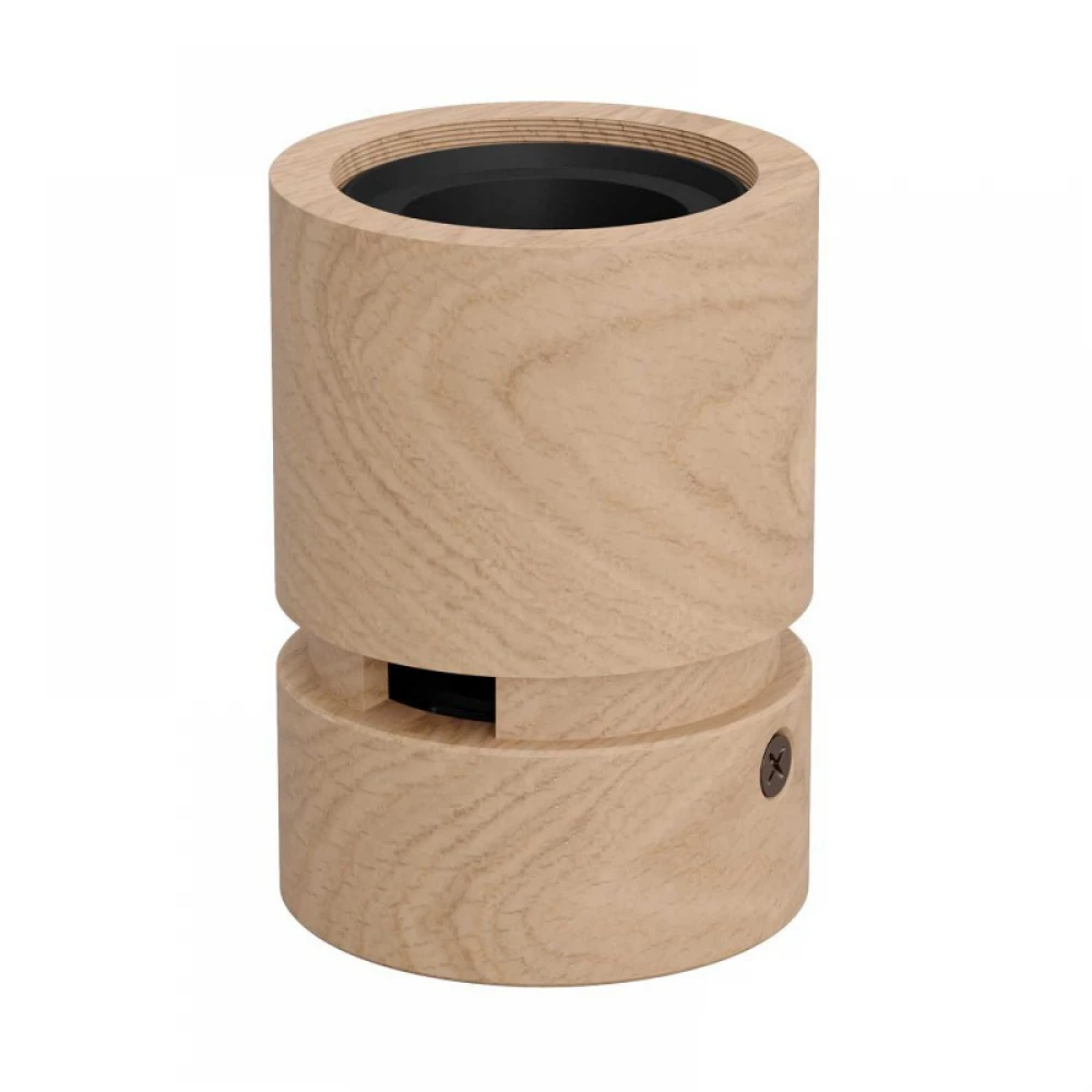 Ξύλινο Εξάρτημα Ντουι E27 Στρόγγυλο DIY για Καλώδιο Γιρλάντας - Σειρά Filé - Creative Cables