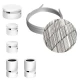Σύστημα Filé Γιρλάντα Ζιγκ-Ζαγκ Wiggle DIY Kit - 3m Καλώδιο Γιρλάντας Και 5 Ξύλινα Αξεσουάρ Εσωτερικού χώρου Λευκά - Creative Cables