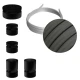 Σύστημα Filé Γιρλάντα Ζιγκ-Ζαγκ Wiggle DIY Kit - 3m Καλώδιο Γιρλάντας Και 5 Ξύλινα Αξεσουάρ Εσωτερικού χώρου Μαύρα - Creative Cables