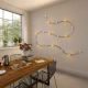 Ξύλινο Εξάρτημα Ενδιάμεσο Στρόγγυλο DIY για Καλώδιο Γιρλάντας Λευκό - Σειρά Filé - Creative Cables