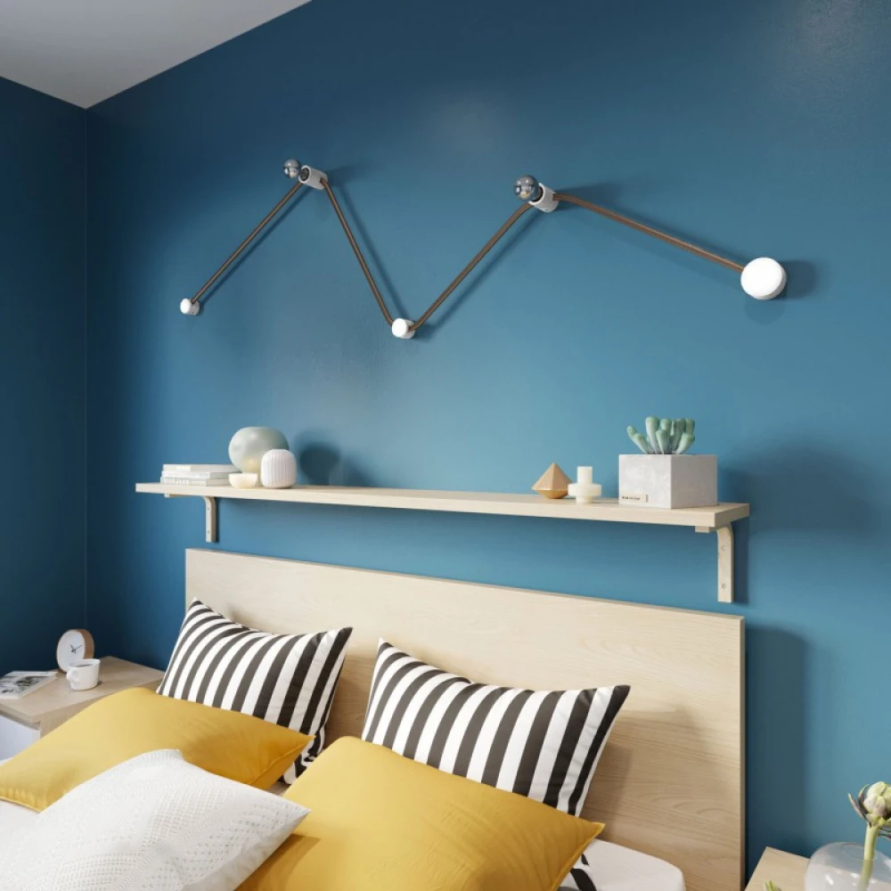 Ξύλινο Εξάρτημα Τερματικό Στρόγγυλο DIY για Καλώδιο Γιρλάντας Λευκό - Σειρά Filé - Creative Cables