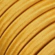 Πλακέ Υφασμάτινο Καλώδιο για Γιρλάντα Creative Cables - Χρυσό CM05