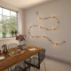 Πλακέ Υφασμάτινο Καλώδιο για Γιρλάντα Creative Cables - Χάλκινο-Μαύρο CZ22