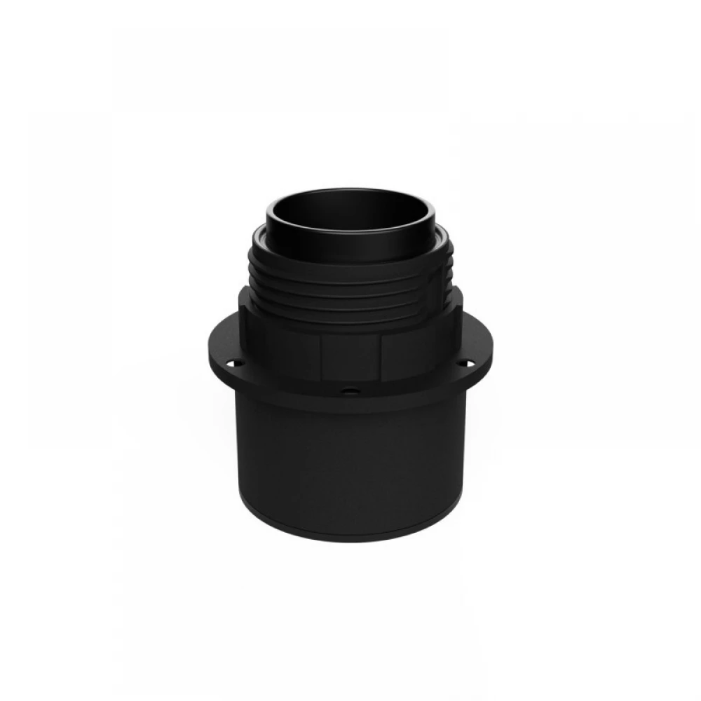 Φωτιστικό Οροφής με Μεταλλικό Πιάτο Swing- IP44 Στεγανό - Μαύρο- Creative Cables