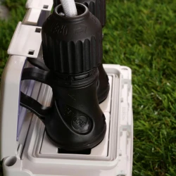 Μαύρο Φις Σούκο με Δαχτυλίδι 16A 250V IP44 για το Σύστημα EIVA - Creative Cables