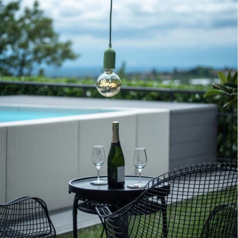 Στεγανό Ντουί Πράσινο EIVA PASTEL, E27 Με Κάλυμμα Σιλικόνης για Εξωτερικό Χώρο - Το Πρώτο IP65 Ντουί Παγκοσμίως - Creative Cables