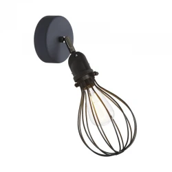 Φωτιστικό Τοίχου Fermaluce EIVA Κινητό Με Κλουβί Drop - Creative Cables
