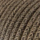 Καλωδίωση Snake με ξύλινο ντουί, διακόπτη και διπολικό φις και ξύλινο στήριγμα καλωδίου Rolé - Creative Cables