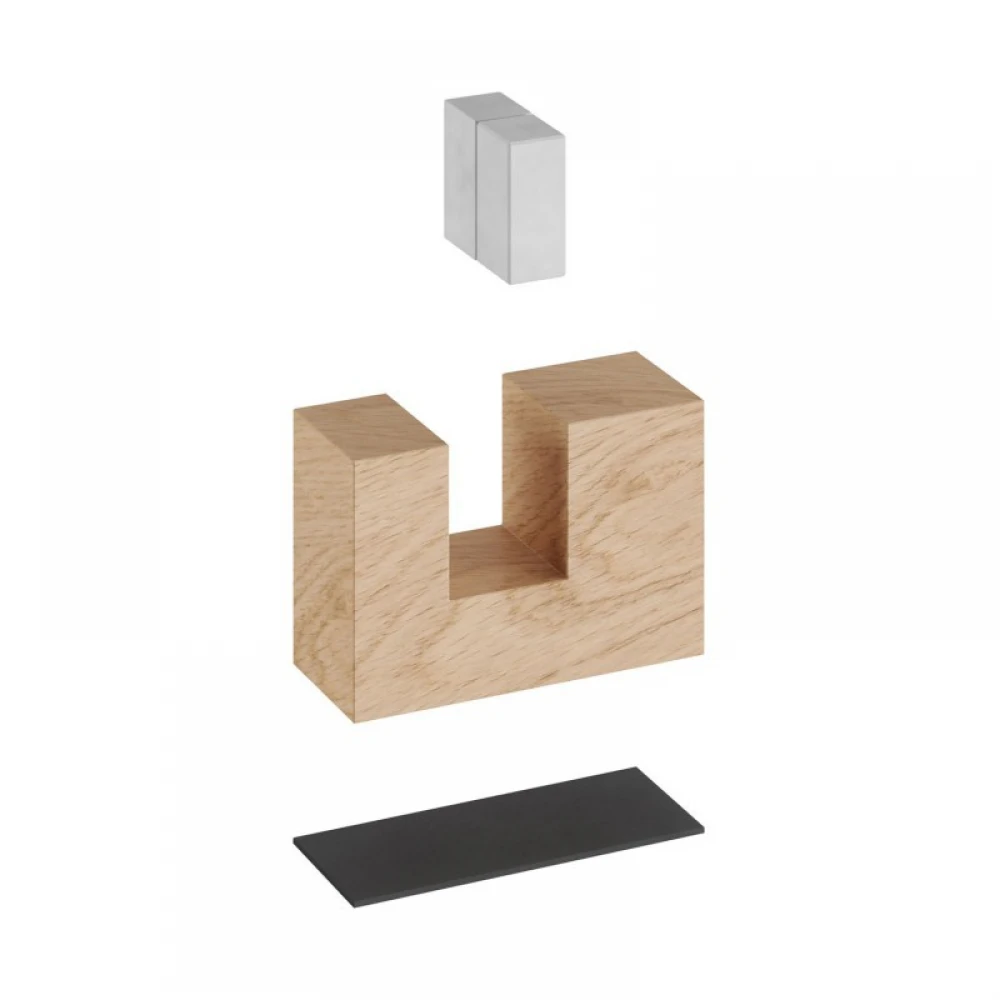 Ξύλινα Πόδια Στήριξης, Βάση για Επιτραπέζια Φωτιστικά - Χρώμα Neutral  - Creative Cables