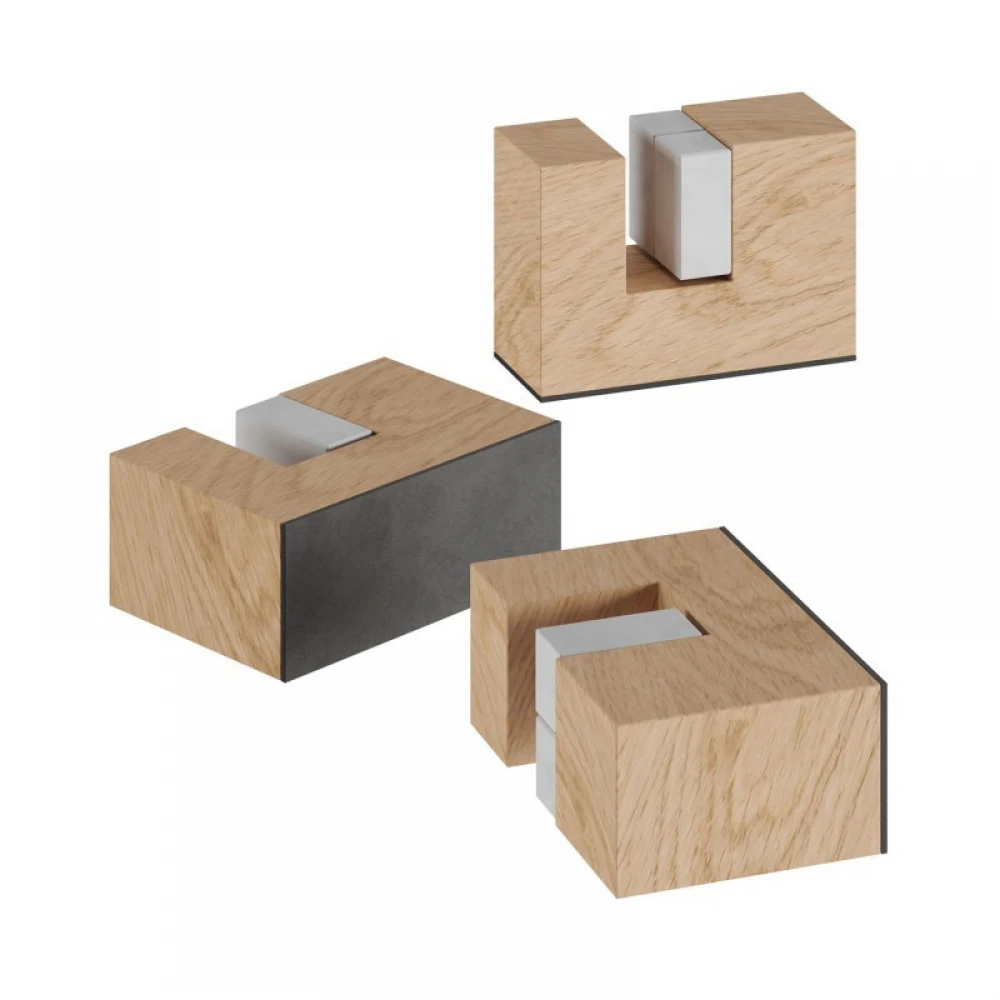 Ξύλινα Πόδια Στήριξης, Βάση για Επιτραπέζια Φωτιστικά - Χρώμα Neutral  - Creative Cables