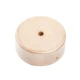 Ροζέτα Φωτιστικού Ξύλινη Mini με μία Τρύπα για Υφασμάτινο Καλώδιο, Χρώμα Neutral - Creative Cables KRL88FC01