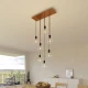 Ορθογώνια Μπάρα Ροζέτα XXL Rose-One με 7 τρύπες, 675 x 225 mm - Χάλκινο ΜΑΤ Dibond - Creative Cables