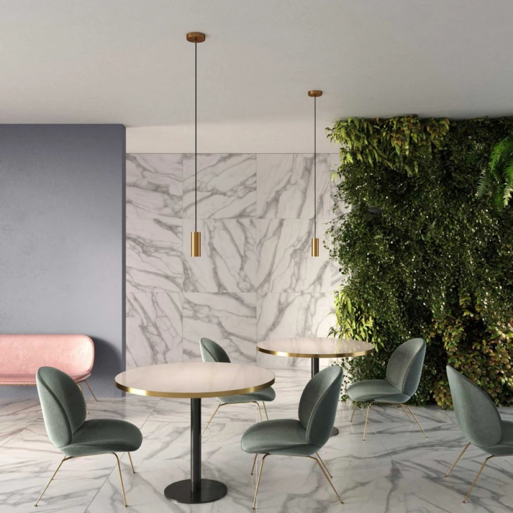 Ντουί Tub-E14, Σωληνωτό σποτ E14 με ροδέλες - Μπρονζέ - Creative Cables