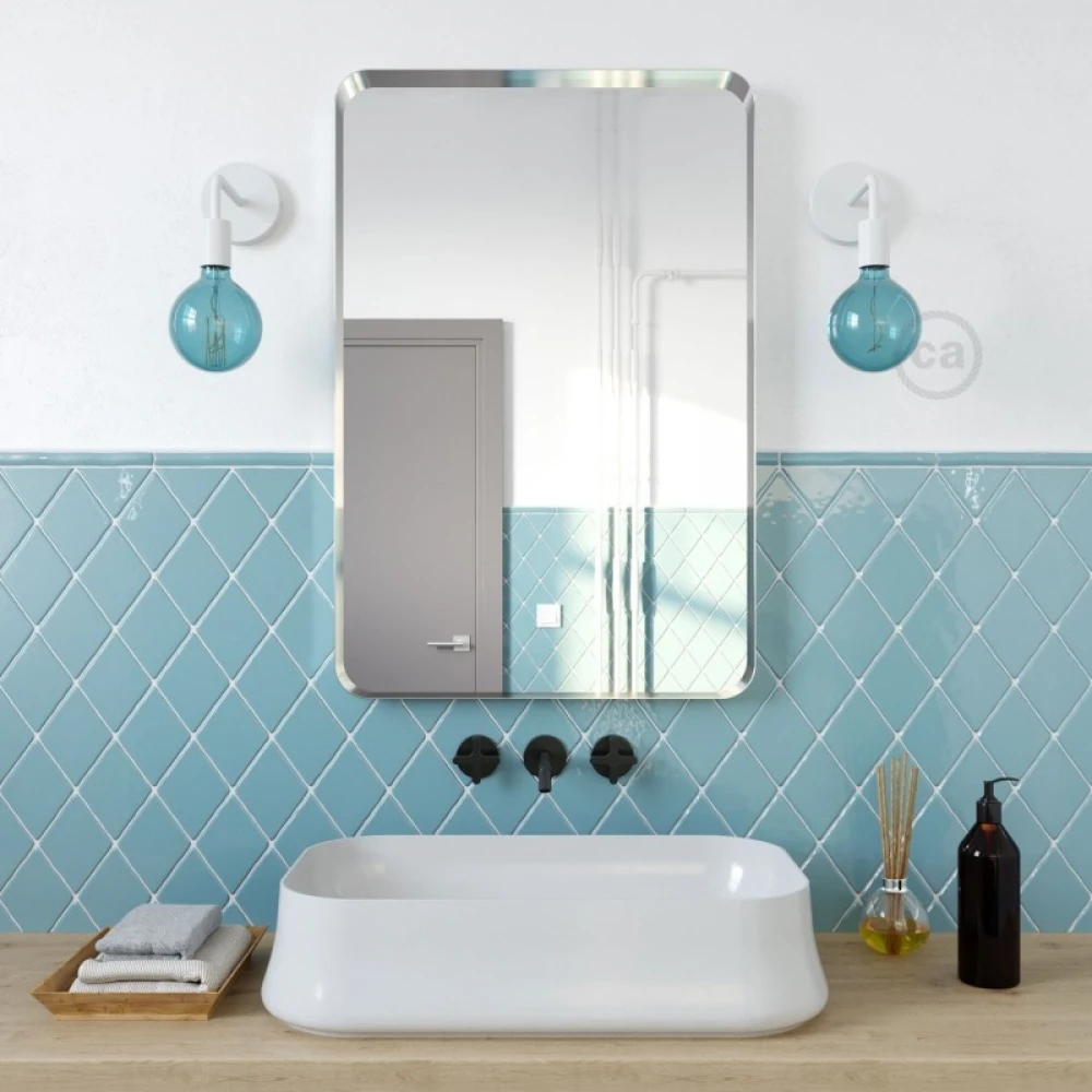 LED Λαμπτήρας Γλόμπος Μπλε (Ocean Blue) G125 με Νήμα Άμπελος 4W Filament E27 Dimmable 2200K - Creative Cables