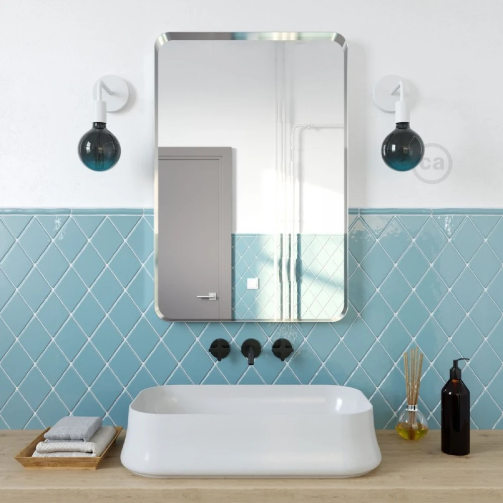 LED Λαμπτήρας Γλόμπος Ομίχλη Φυμέ-Μπλε (Dusk) G125 με Νήμα Άμπελος 4W Filament E27 Dimmable 2200K - Creative Cables