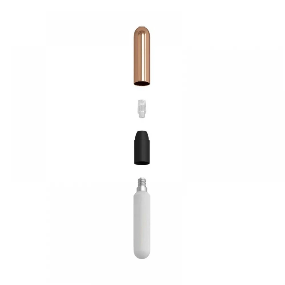 Ντουί Ε14 Μεταλλικό P-Light, Με Στήριγμα Καλωδίου Χάλκινο- Creative Cables