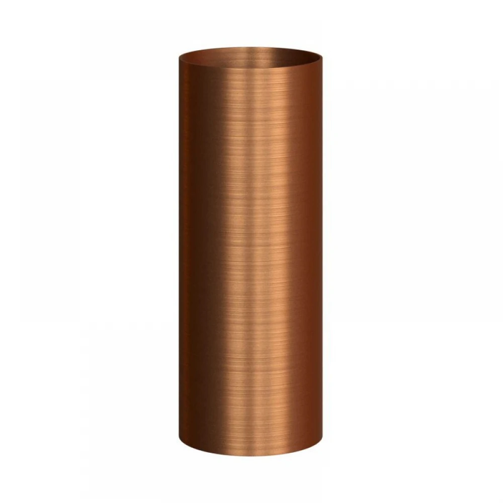 Ντουί Tub-E14, Σωληνωτό σποτ με ντουί E14 με ροδέλες - Χάλκινο Αντικέ - Creative Cables