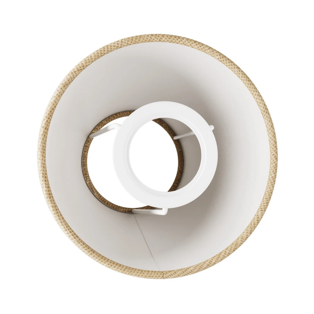 Αμπαζούρ Υφασμάτινο Impero Mini E27 για πορτατίφ ή απλίκα τοίχου - Γιούτα - Creative Cables