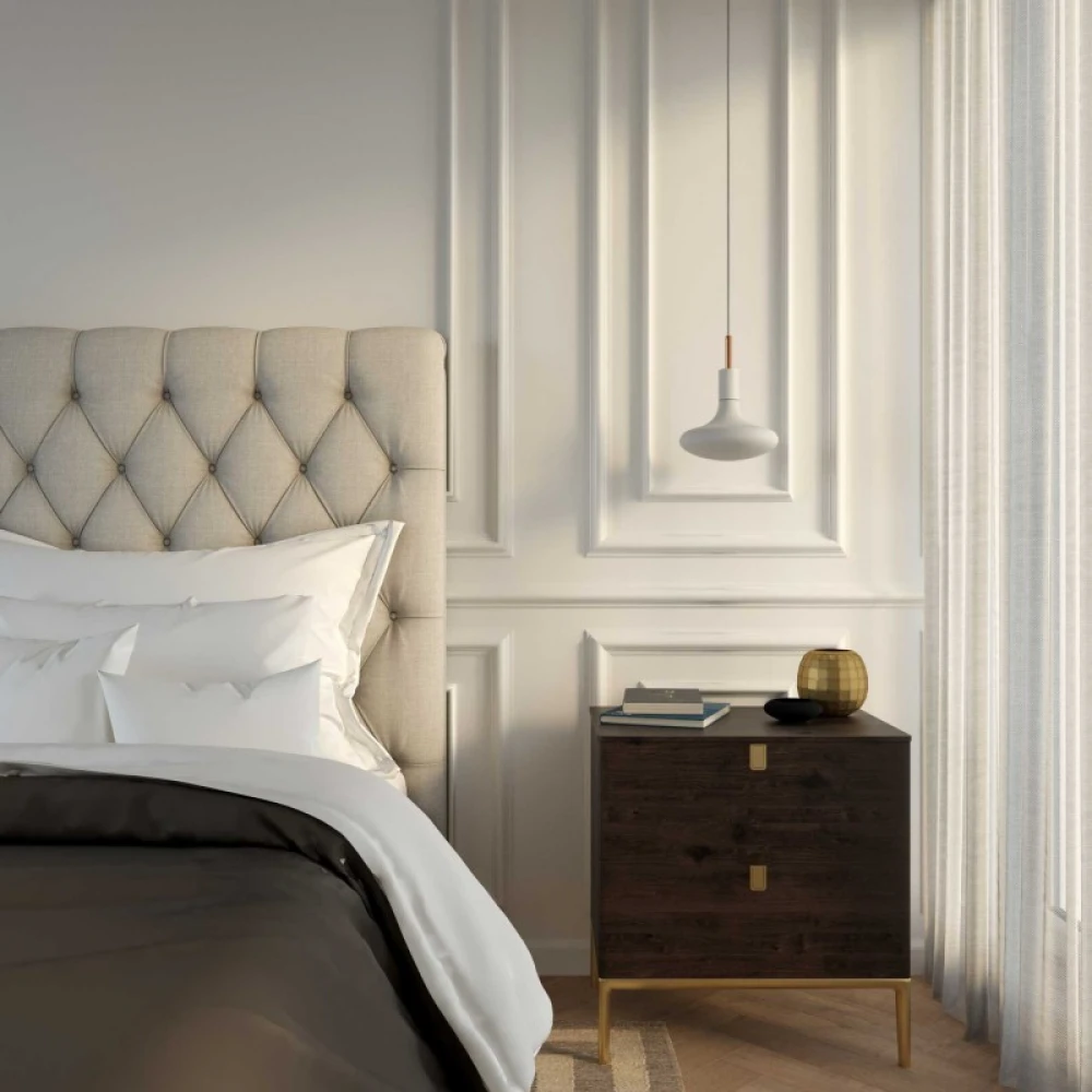 Κρεμαστό Φωτιστικό Μεταλλικό με Στήριγμα 7cm και Υφασμάτινο Καλώδιο Λευκό - Χάλκινο - Made in Italy - Creative Cables