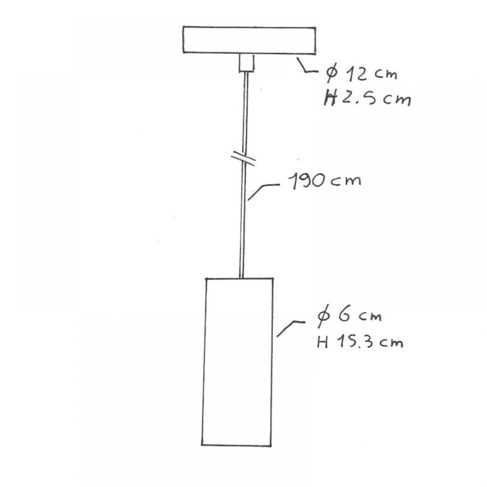 Κρεμαστό φωτιστικό με υφασμάτινο καλώδιο και μεταλλικό σωληνωτό σποτ Tub-E14 Χάλκινο Αντικέ - Made in Italy - Creative Cables