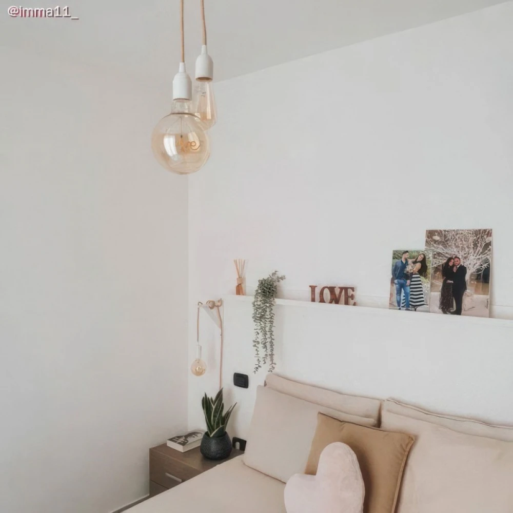 Ντουί Θερμοπλαστικό Ε27 με διακόπτη Λευκό - Creative Cables
