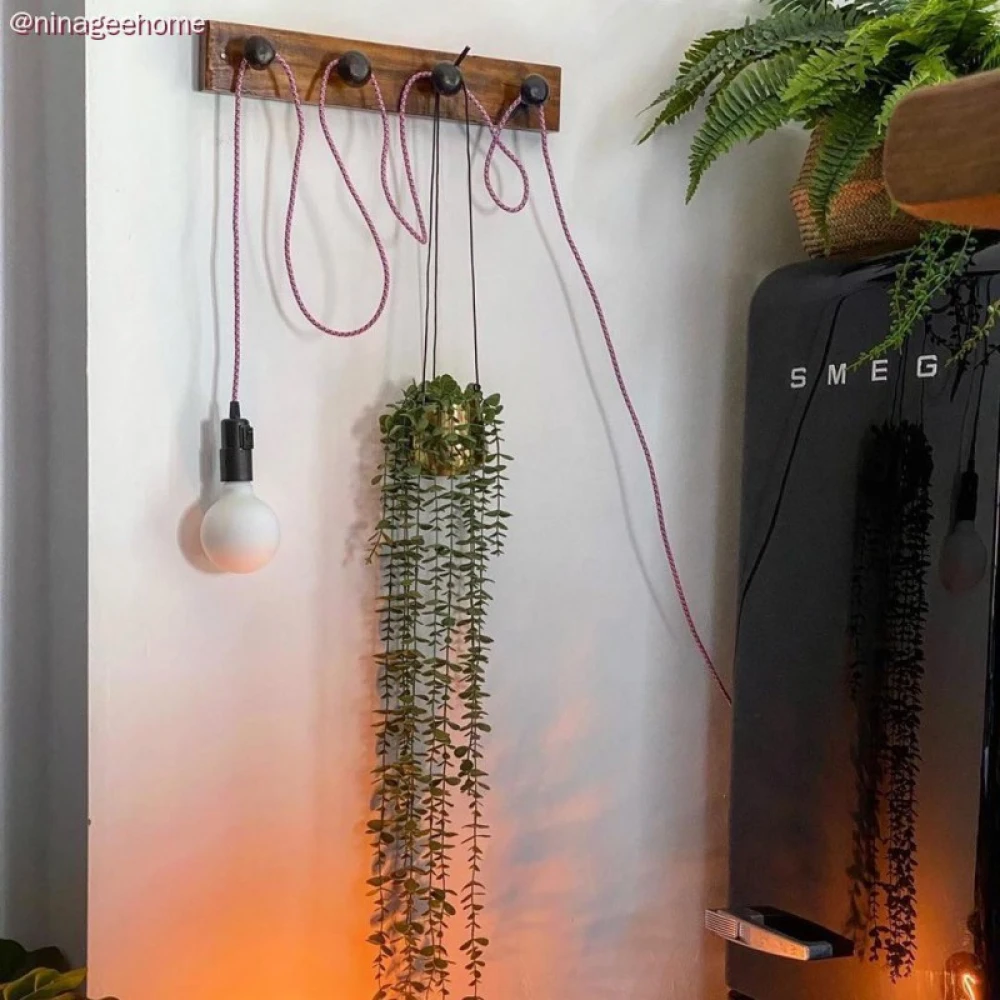 Ντουί Θερμοπλαστικό Ε27 με διακόπτη Μαύρο - Creative Cables