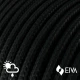 Φωτιστικό Εξωτερικού Χώρου Snake Eiva με Καπέλο Swing, με 5m καλώδιο, στεγανό ντουί IP65 και φις - Μαύρο - Creative Cables