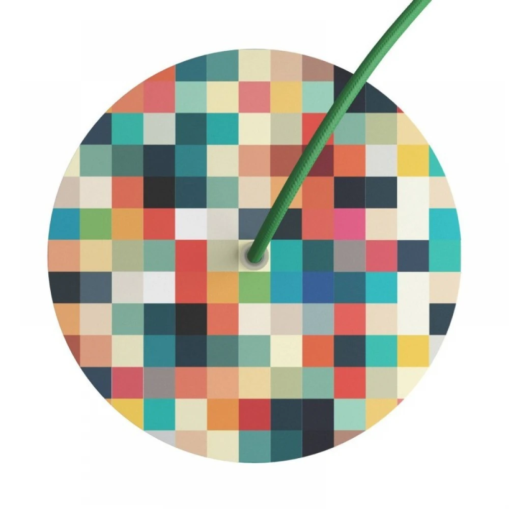 Ροζέτα Rose-One 200mm Στρογγυλή με 1 Τρύπα Σε Pop-Corn Σχέδιο - Creative Cables