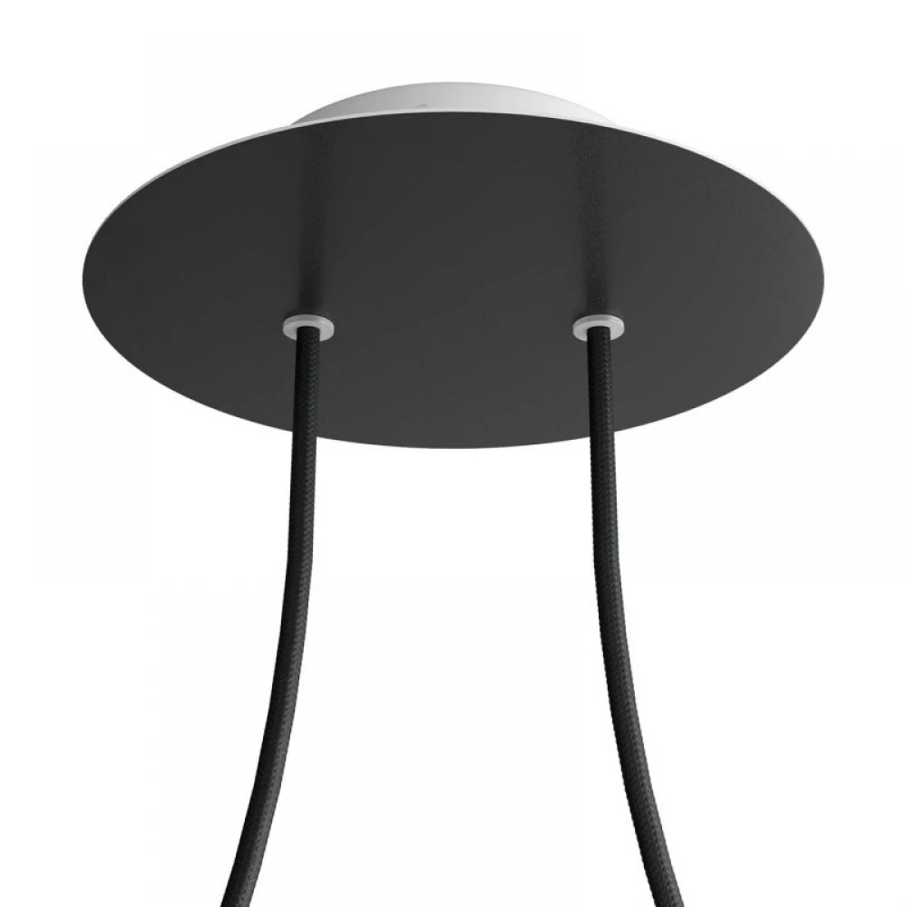 Ροζέτα Rose-One 200mm Στρογγυλή με 2 Τρύπες Σε Διάφορα Σχέδια - Creative Cables