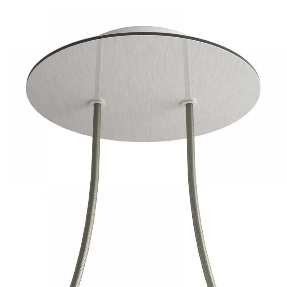 Ροζέτα Rose-One 200mm Στρογγυλή με 2 Τρύπες Σε Διάφορα Σχέδια - Creative Cables