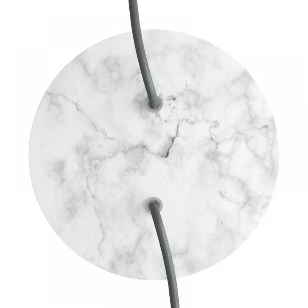 Ροζέτα Rose-One 200mm Στρογγυλή με 2 Τρύπες Σε Διάφορα Σχέδια - Creative Cables