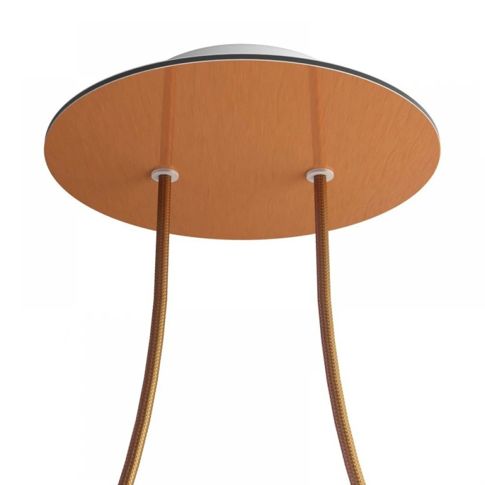 Ροζέτα Rose-One 200mm Στρογγυλή με 2 Τρύπες Σε Διάφορα Σχέδια - Creative Cables