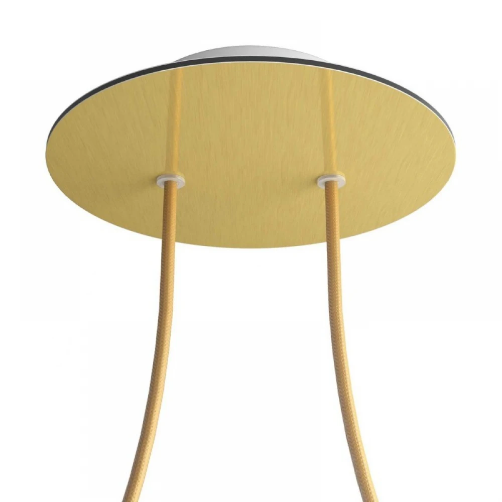 Ροζέτα Rose-One 200mm Στρογγυλή με 2 Τρύπες Σε Διάφορα Σχέδια - Creative Cables