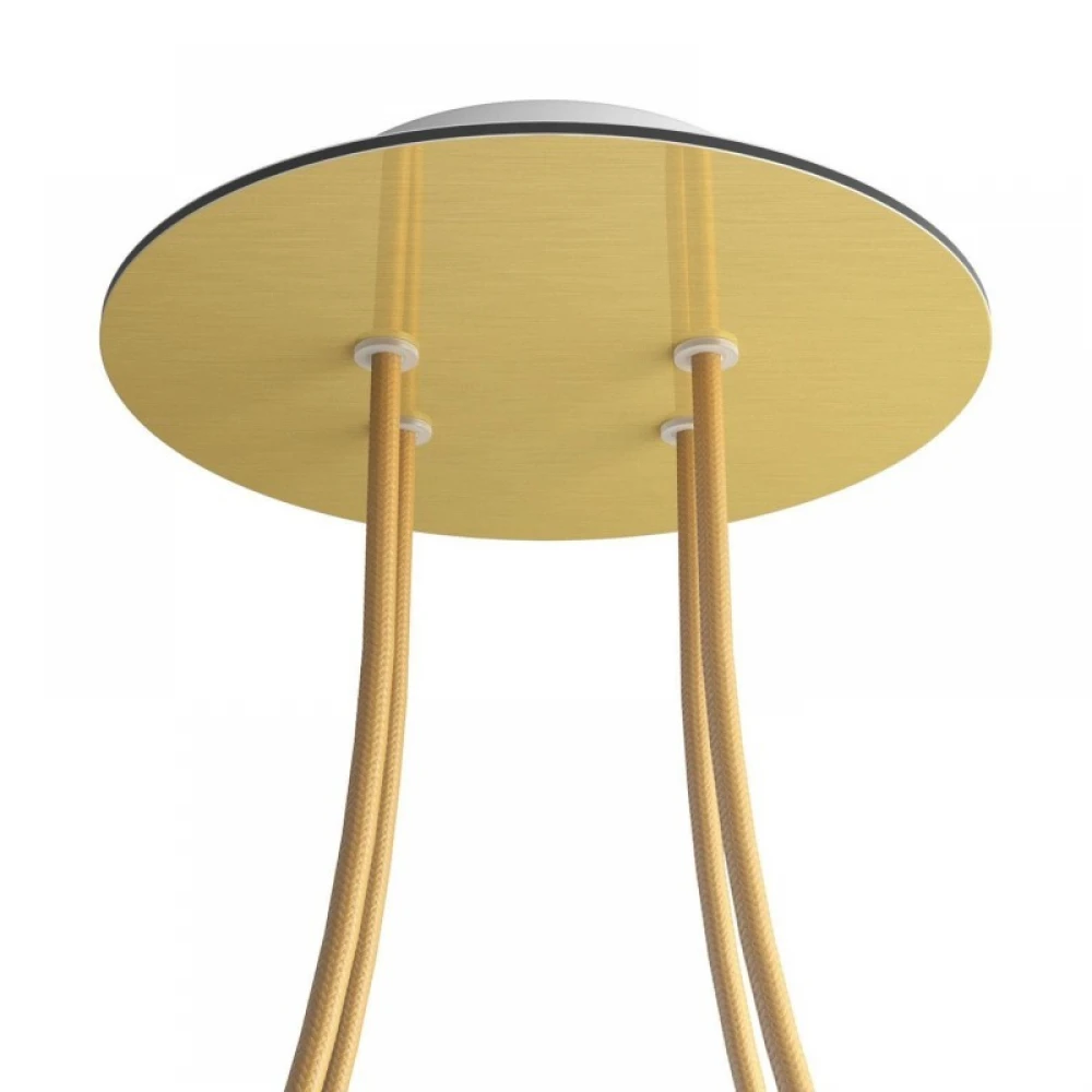 Ροζέτα Rose-One 200mm Στρογγυλή με 4 Τρύπες Σε Διάφορα Σχέδια - Creative Cables