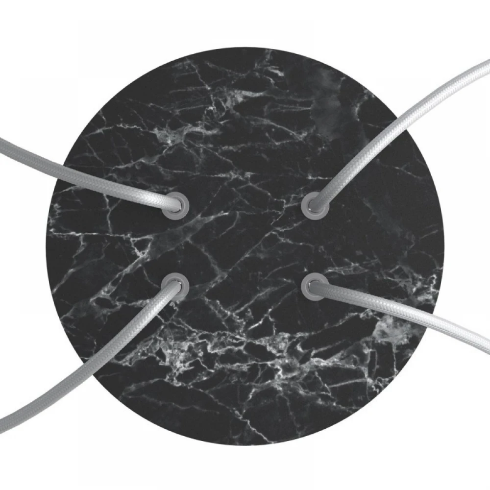 Ροζέτα Rose-One 200mm Στρογγυλή με 4 Τρύπες Σε Διάφορα Σχέδια - Creative Cables