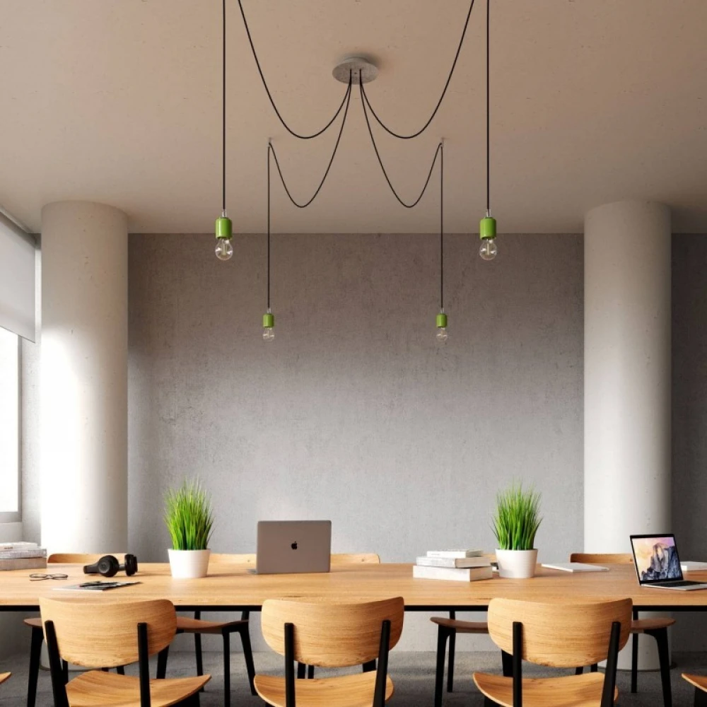 Ροζέτα Rose-One 200mm Στρογγυλή με 4 Τρύπες Σε Διάφορα Σχέδια - Creative Cables